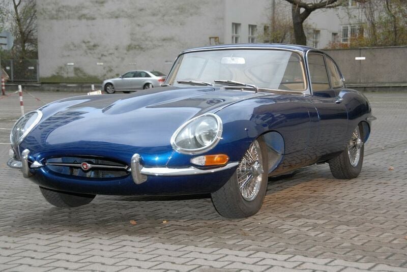 Gebraucht Jaguar E-Type 209 PS (153 kW) 1966 Blau metallic Coupé