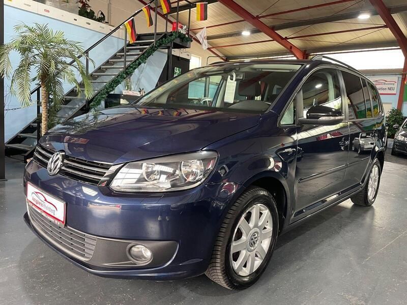 Blau Gebraucht 2012 VW Touran Van / Kleinbus | 4.990 € (Superpreis) - Bild 1/4