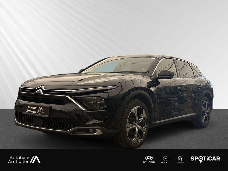 Schwarz Gebraucht 2024 Citroën C5 X PureTech Limousine | 20.490 € (Superpreis) - Bild 1/4