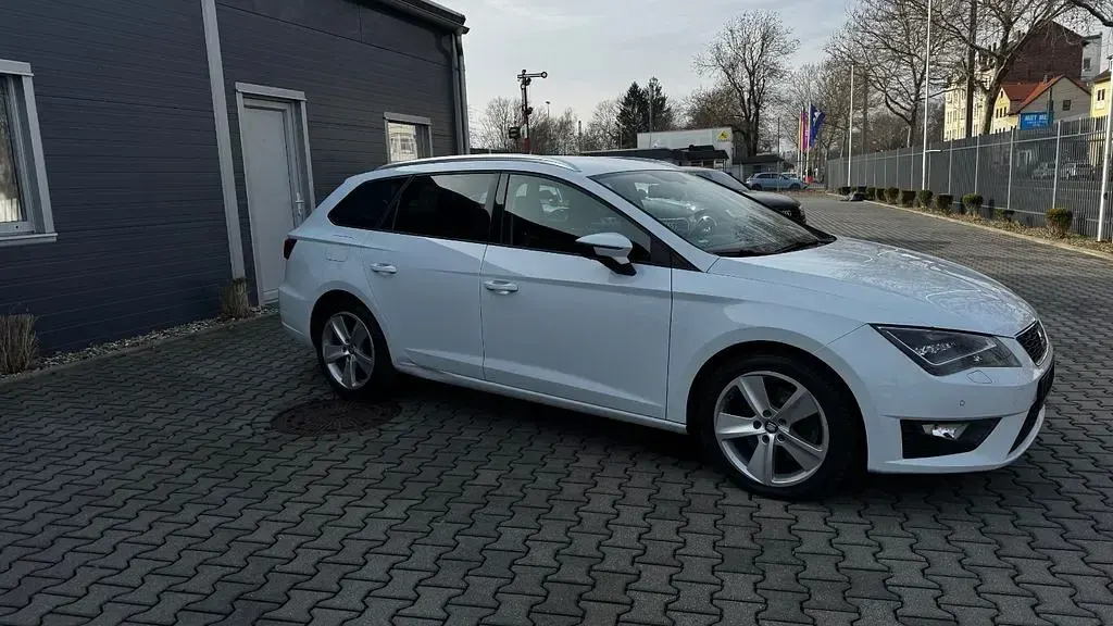 Gebraucht Seat Leon ST FR 184 PS (135 kW) 2015 Weiß Kombi