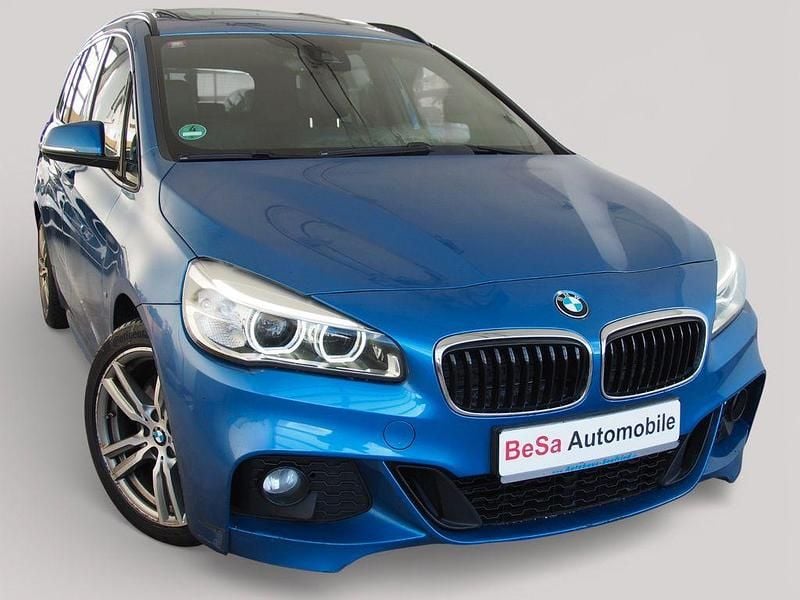 Gebraucht BMW 220 Gran Tourer M Sport 190 PS (139 kW) 2015 Blau Van / Kleinbus