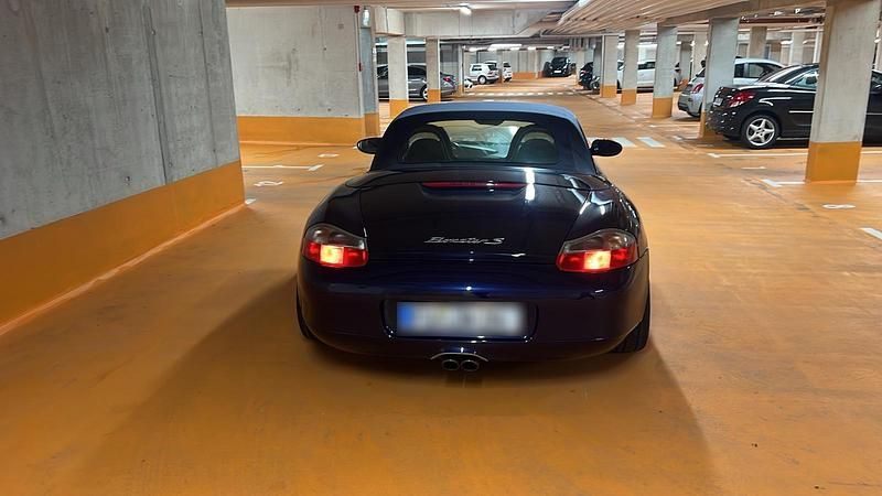 Usado Porsche Boxster S 250 CV (183 kW) 2001 Azul Descapotable