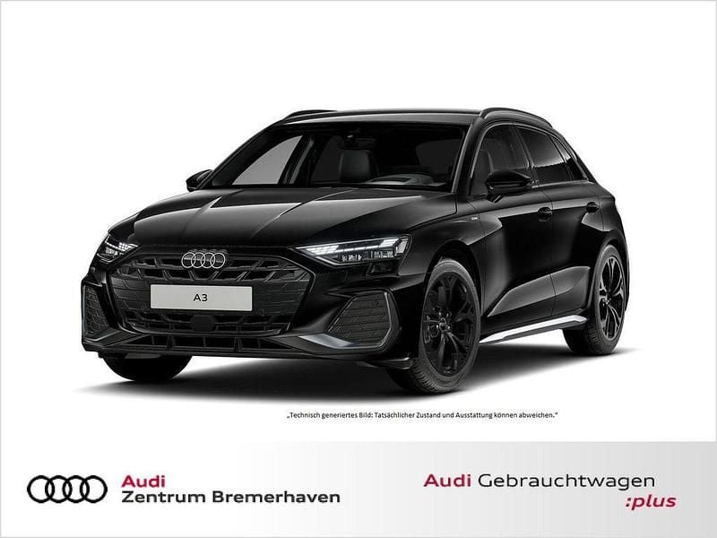 Gebraucht Audi A3 S-Line 150 PS (110 kW) 2024 Schwarz Limousine