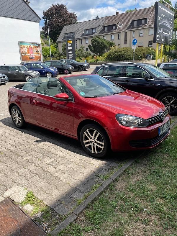 Braun Gebraucht 2012 VW Golf Cabriolet Cabrio | 6.999 € (Superpreis) - Bild 1/4