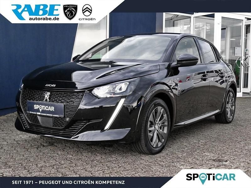 Schwarz Gebraucht 2021 Peugeot e-208 Allure Kleinwagen | 15.839 € (Guter Preis) - Bild 1/3