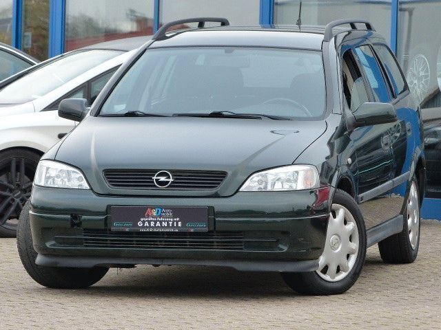 Grün Gebraucht 2001 Opel Astra Basis Kombi | 990 € (Fairer Preis) - Bild 1/4