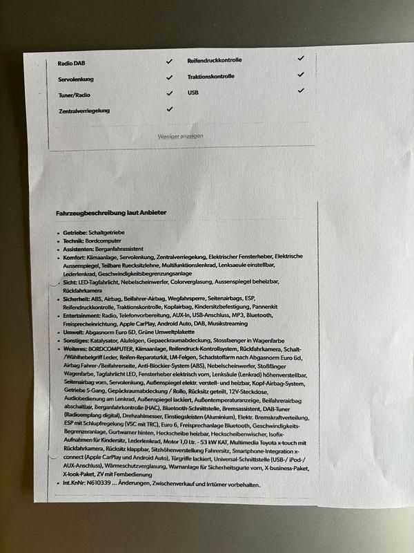 Gebraucht Toyota Aygo X-play 72 PS (52 kW) 2021 Weiß Kleinwagen