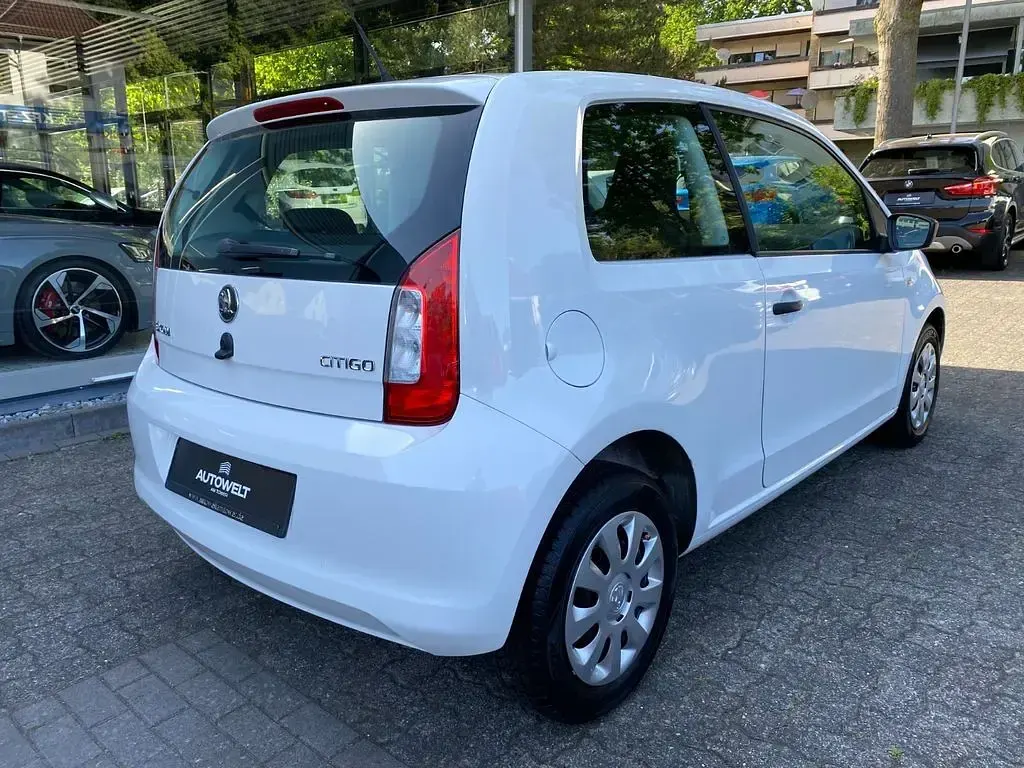 Brugt Skoda Citigo Active 60 HK (44 kW) 2013 Hvid Hatchback
