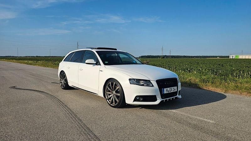 Weiß Gebraucht 2010 Audi A4 S-Line Kombi | 6.900 € (Fairer Preis) - Bild 1/4
