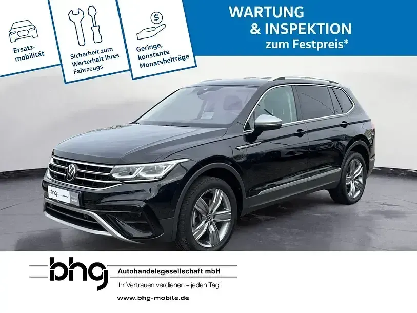 Gebraucht VW Tiguan Allspace Elegance 245 PS (180 kW) 2023 Schwarz SUV