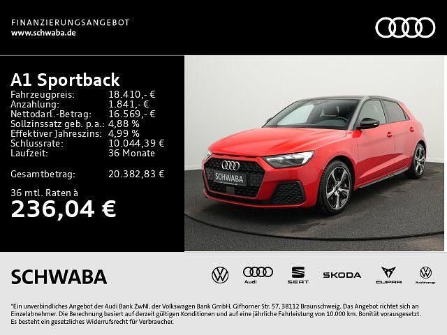 Gebraucht Audi A1 Sportback Ambiente 110 PS (80 kW) 2022 Rot Kleinwagen