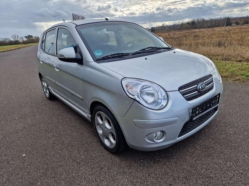 Gebraucht Kia Picanto 65 PS (47 kW) 2008 Silber Kleinwagen