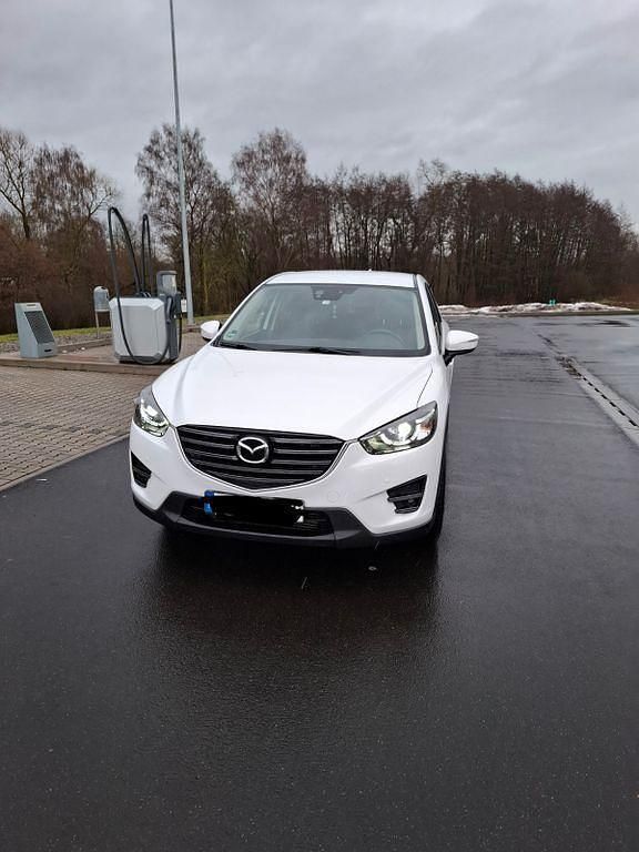 Gebraucht Mazda CX-5 Exclusive-Line 150 PS (110 kW) 2015 Weiß SUV