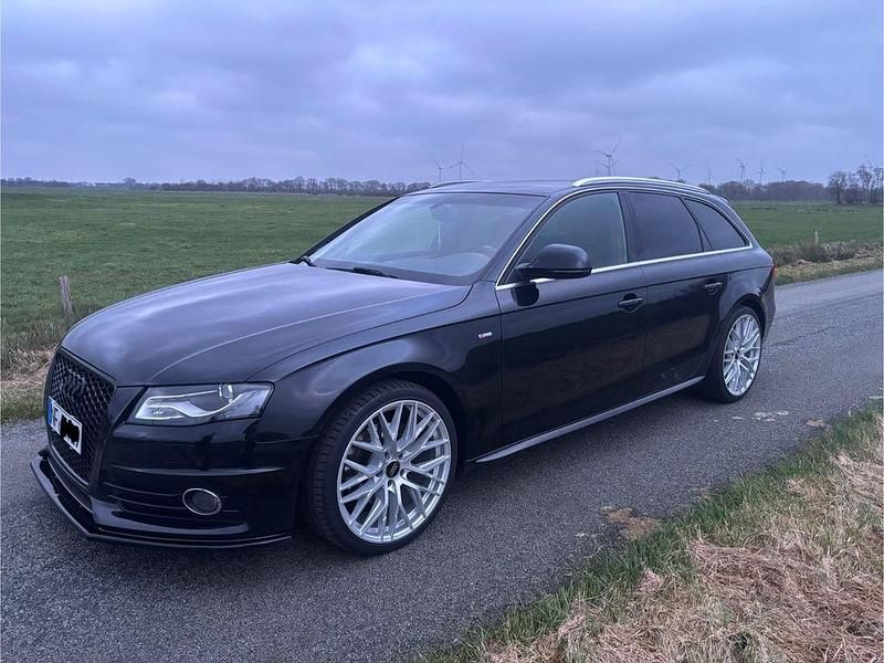 Schwarz Gebraucht 2009 Audi A4 S-Line Kombi | 9.950 € (Teuer) - Bild 1/4