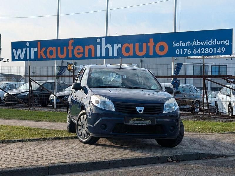 Gebraucht Dacia Sandero Basis 75 PS (55 kW) 2009 Blau Kleinwagen