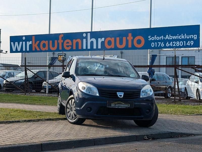 Blau Gebraucht 2009 Dacia Sandero Basis Kleinwagen | 1.499 € (Fairer Preis) - Bild 1/4