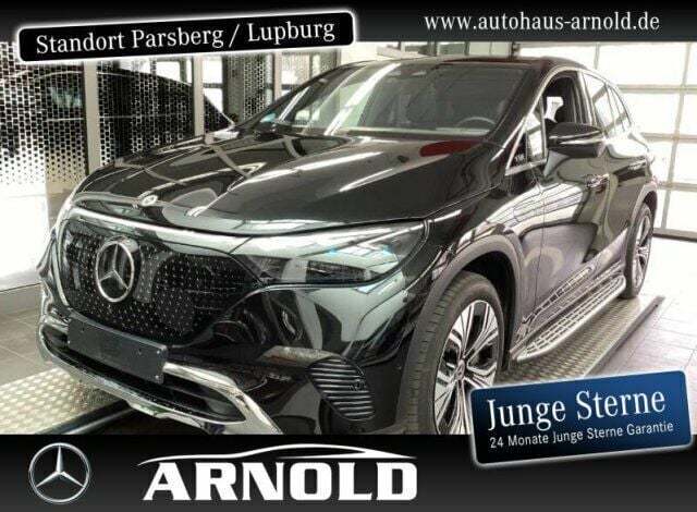 Schwarz (obsidianschwarz) Gebraucht 2023 Mercedes EQE350 Electric Art SUV | 64.900 € (Fairer Preis) - Bild 1/4