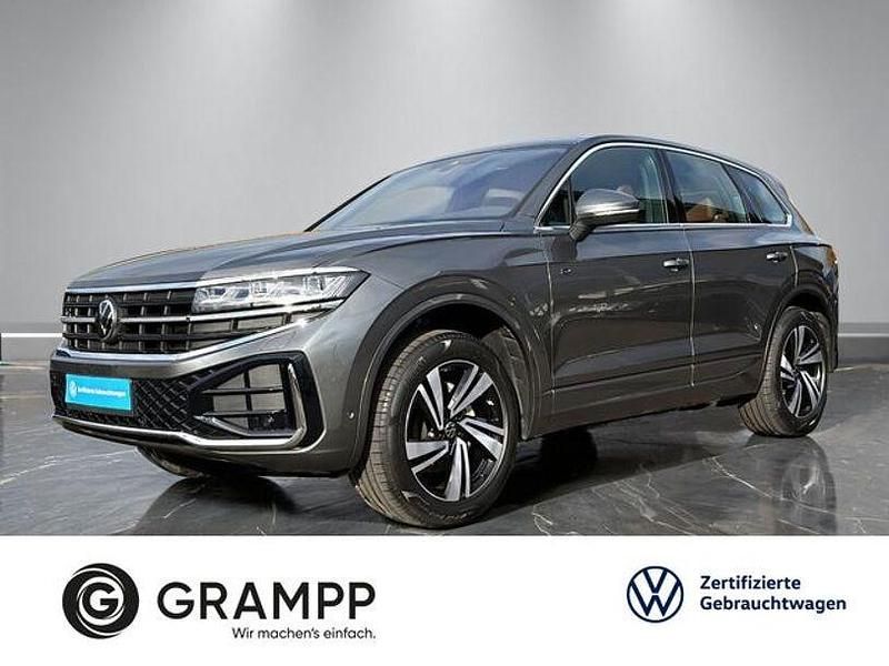 Grau Gebraucht 2024 VW Touareg R-line SUV | 60.670 € (Superpreis) - Bild 1/4