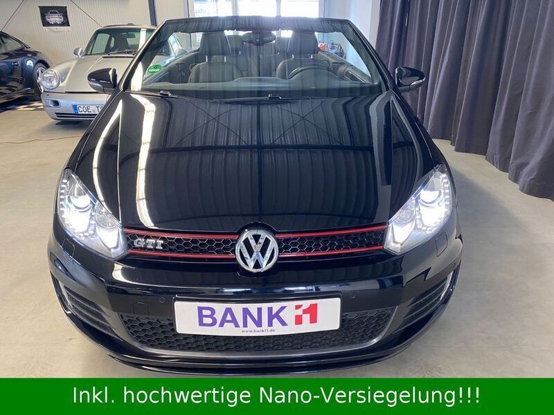 Deep black perleffekt Gebraucht 2014 VW Golf Cabriolet GTI Cabrio | 16.900 € (Etwas zu teuer) - Bild 1/4