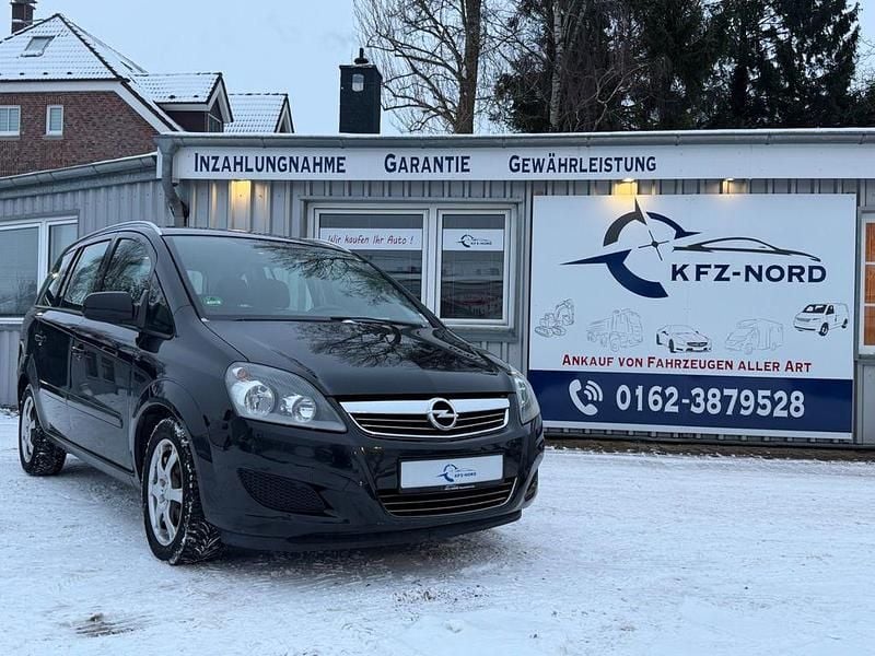 Schwarz Gebraucht 2013 Opel Zafira Family Van / Kleinbus | 3.999 € (Guter Preis) - Bild 1/4