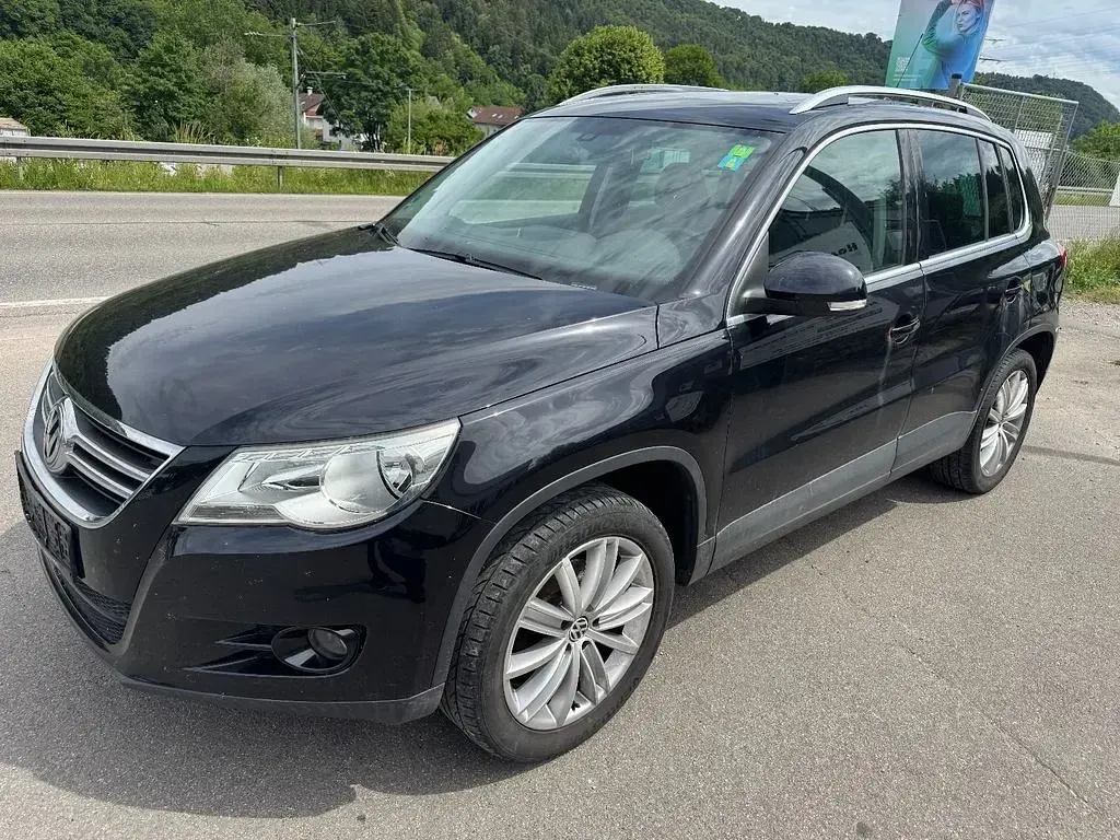 Gebraucht VW Tiguan Sportline 140 PS (102 kW) 2008 Schwarz SUV