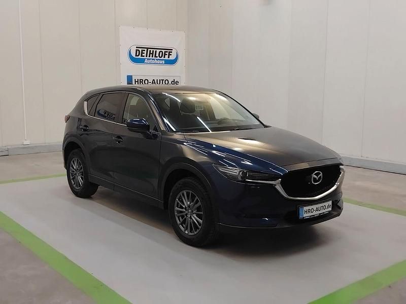 Blau Gebraucht 2018 Mazda CX-5 Exclusive-Line SUV | 19.900 € (Etwas zu teuer) - Bild 1/4