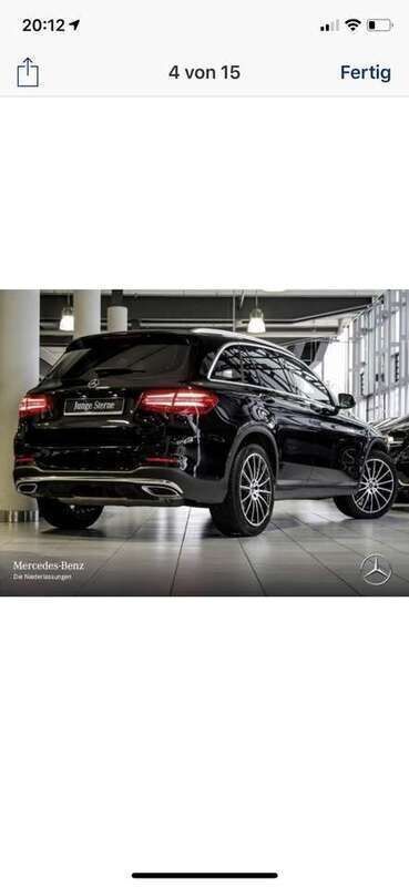 Schwarz Gebraucht 2019 Mercedes GLC300 SUV | 34.900 € (Fairer Preis) - Bild 1/4