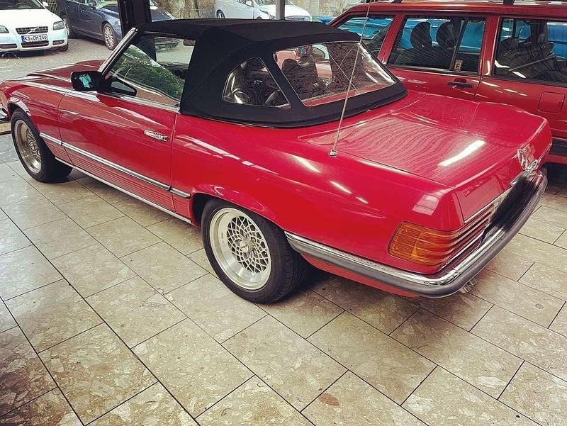 Gebraucht Mercedes SL450 218 PS (160 kW) 1975 Rot Cabrio