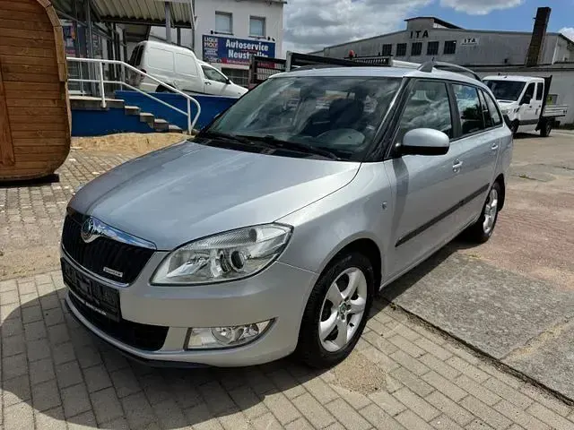 Gebraucht Skoda Fabia GreenLine 75 PS (55 kW) 2013 Silber Kombi