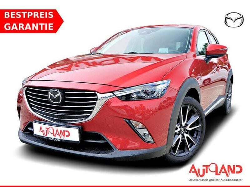 Rot Gebraucht 2018 Mazda CX-3 Exclusive-Line SUV | 18.950 € (Etwas zu teuer) - Bild 1/4