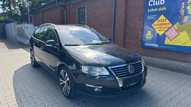 Schwarz Gebraucht 2009 VW Passat Highline Kombi | 3.999 € (Guter Preis) - Bild 1/4