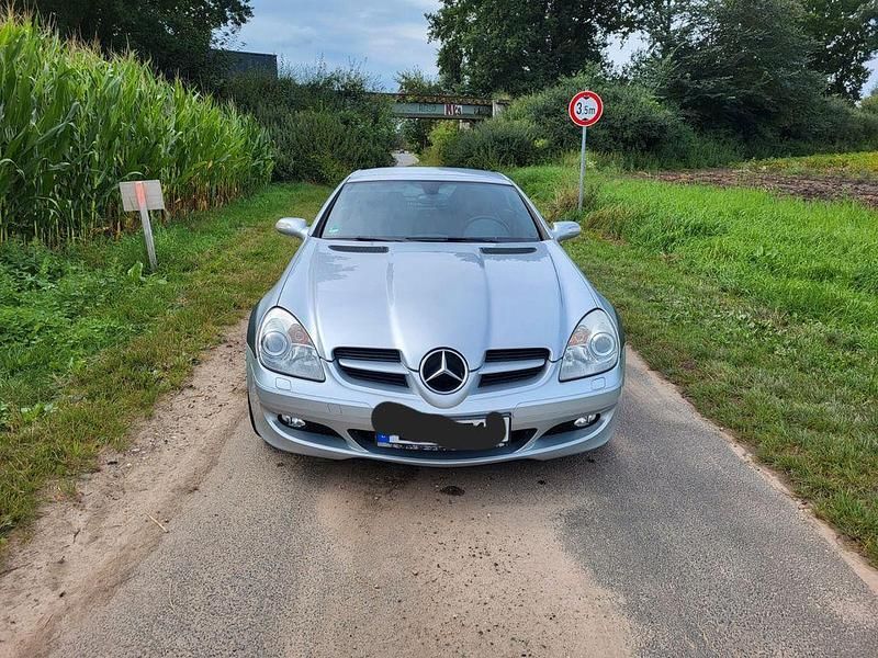 Gebraucht Mercedes SLK200 163 PS (119 kW) 2004 Silber Cabrio