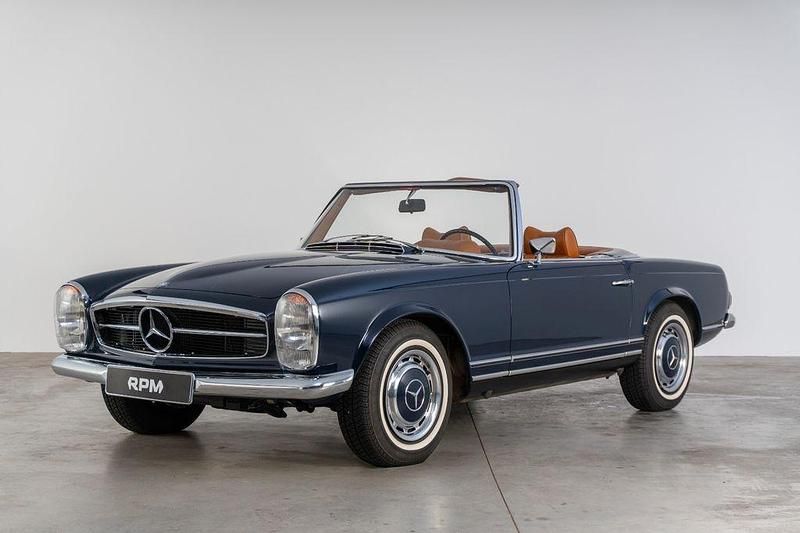 Blau Gebraucht 1968 Mercedes SL280 Cabrio | 178.500 € - Bild 1/4