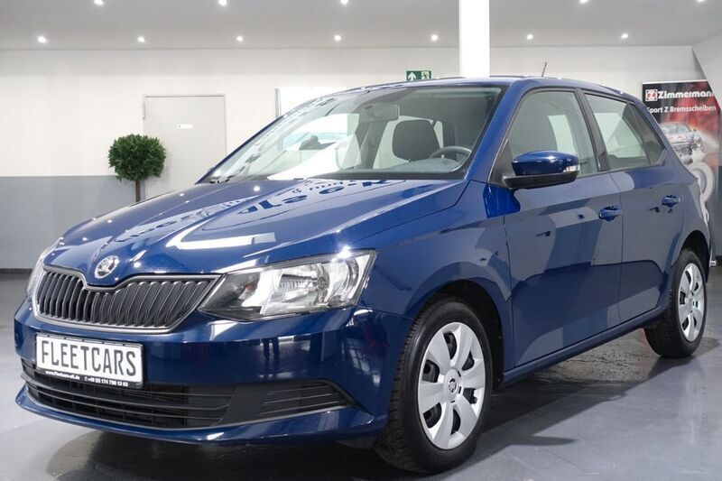 Blau Gebraucht 2018 Skoda Fabia Cool Plus Kleinwagen | 6.850 € (Fairer Preis) - Bild 1/4