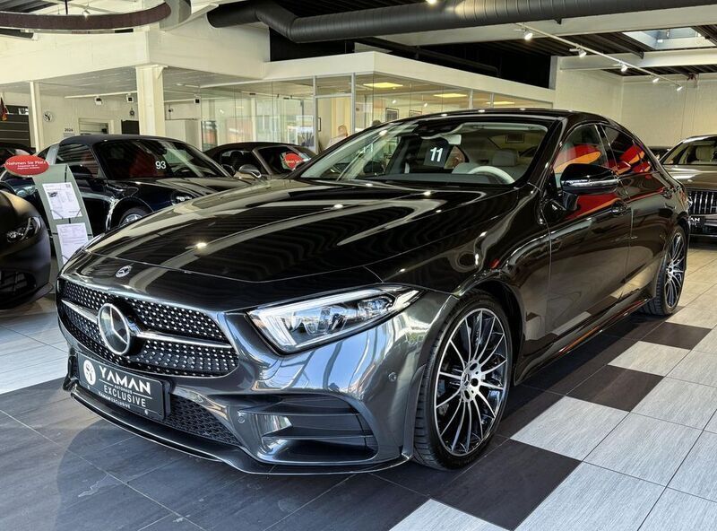 Grau Gebraucht 2019 Mercedes CLS350 AMG line Limousine | 37.850 € (Guter Preis) - Bild 1/4