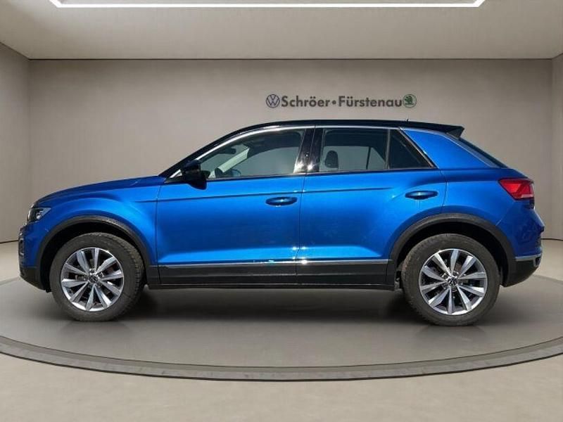 Gebraucht VW T-Roc Style 150 PS (110 kW) 2021 Ravennablau metallic SUV