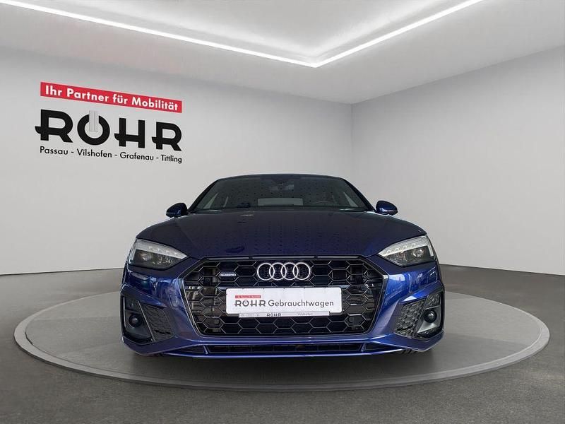 Gebraucht Audi A5 Sportback S-Line 204 PS (150 kW) 2022 Navarrablau metallic Kleinwagen