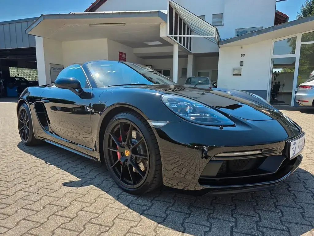 Gebraucht Porsche 718 400 PS (294 kW) 2021 Schwarz Cabrio