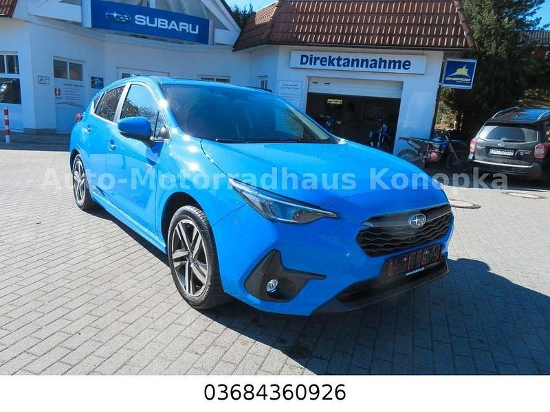 Gebraucht Subaru Impreza Platinum 136 PS (100 kW) 2025 Oasis blue Kleinwagen
