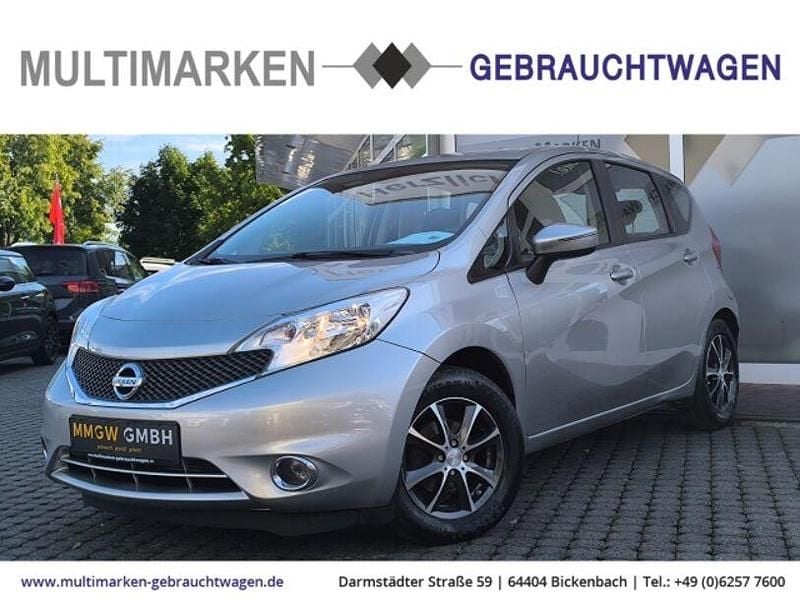Grau Gebraucht 2014 Nissan Note Visia Van / Kleinbus | 6.990 € (Etwas zu teuer) - Bild 1/4