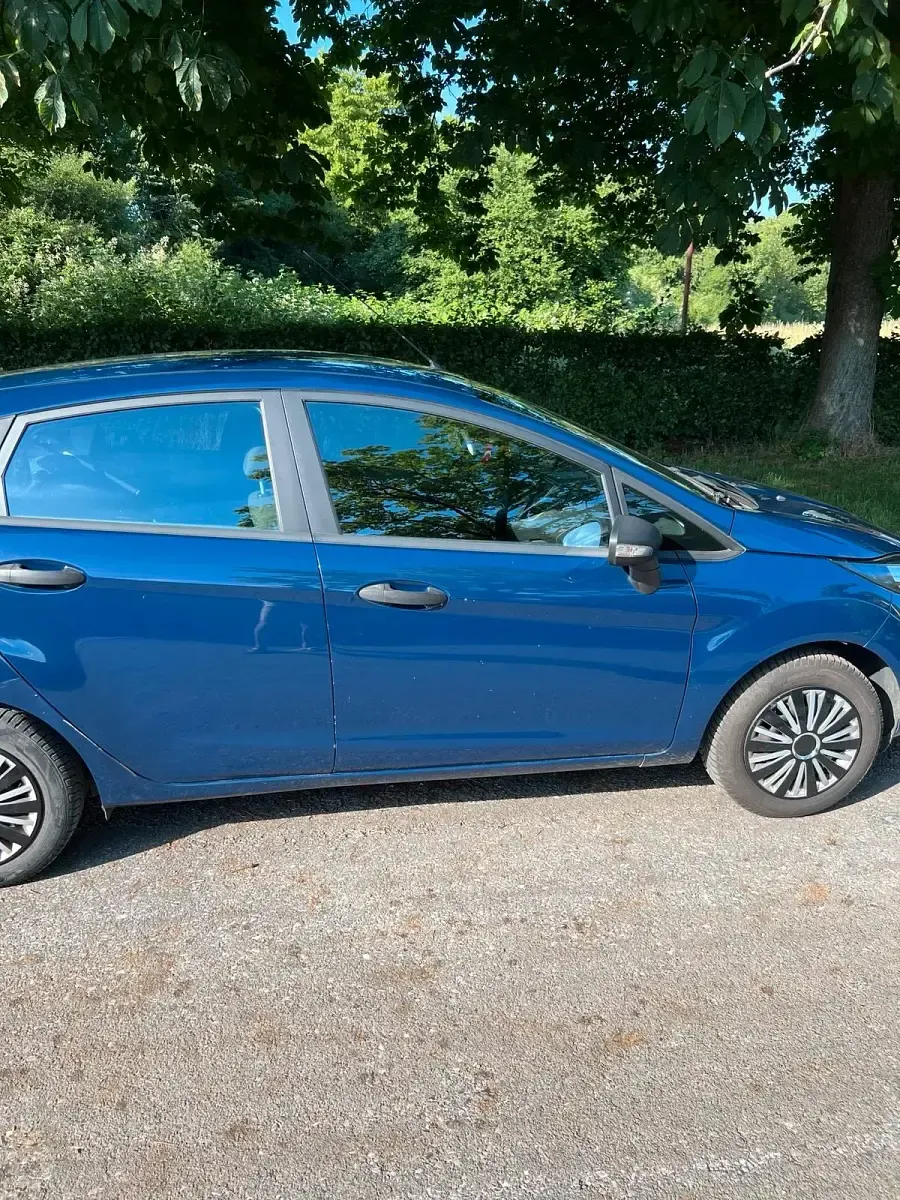 Gebraucht Ford Fiesta 2014 Blau Kleinwagen