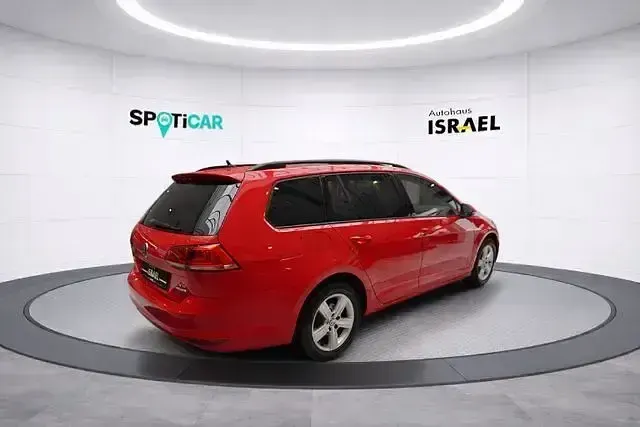 Gebraucht VW Golf VII Comfortline 140 PS (102 kW) 2014 Rot Kombi