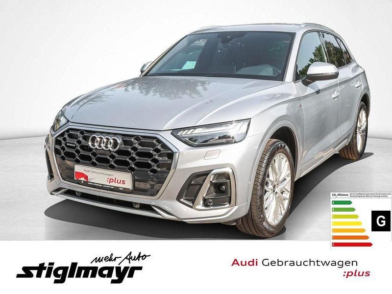 Florettsilber metallic Gebraucht 2023 Audi Q5 S-Line SUV | 43.740 € (Guter Preis) - Bild 1/4