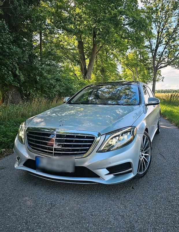 Silber Gebraucht 2014 Mercedes S500L AMG Limousine | 40.000 € - Bild 1/4