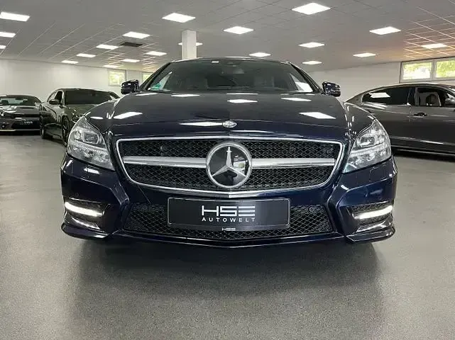 Gebraucht Mercedes CLS350 306 PS (225 kW) 2015 Cavansitblau  metalliclack Kombi