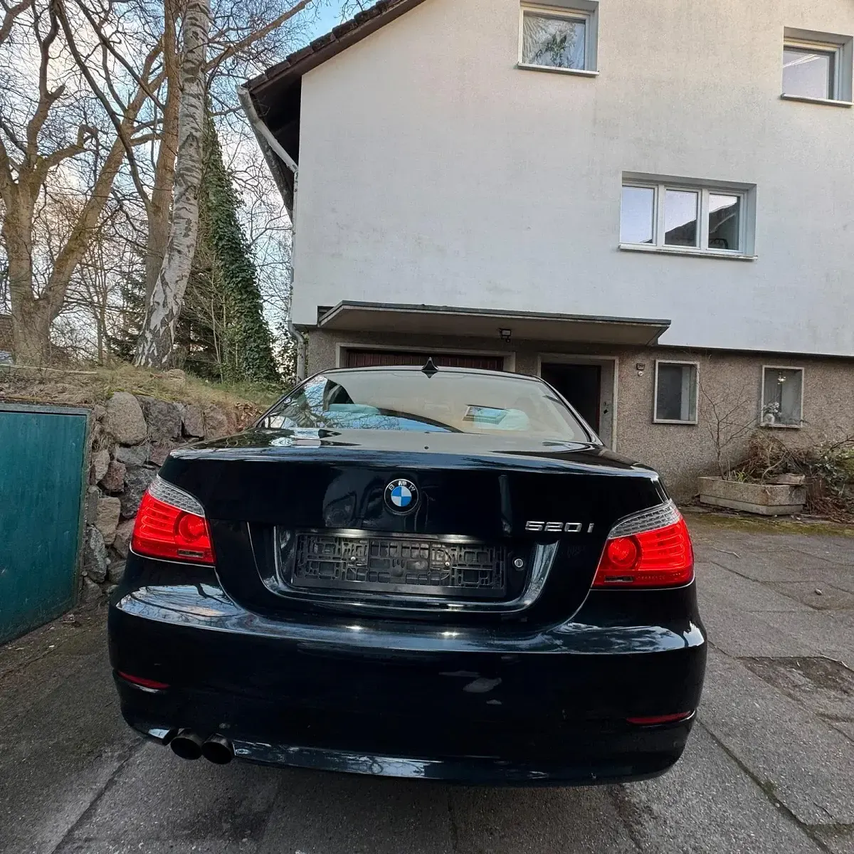 Gebraucht BMW 520 170 PS (125 kW) 2008 Schwarz Limousine