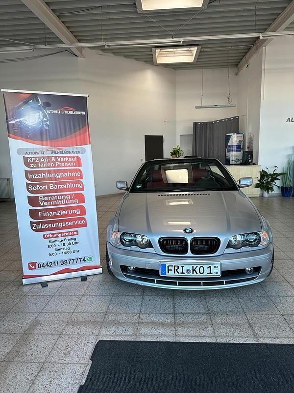 Silber Gebraucht 2000 BMW 323 Cabriolet Sport Line Cabrio | 8.999 € (Teuer) - Bild 1/4