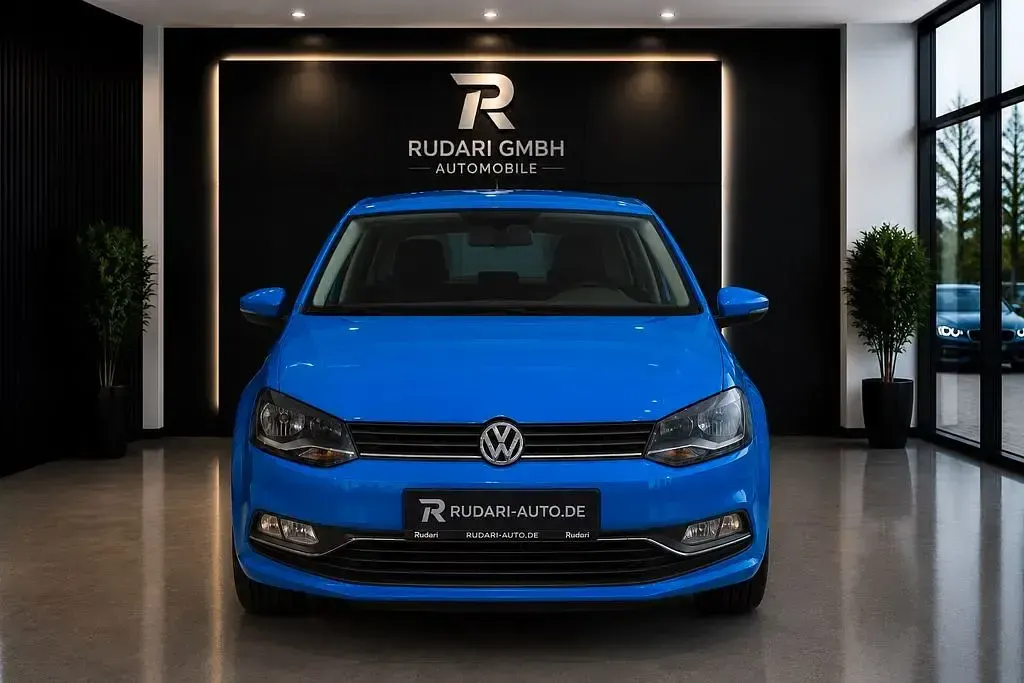Gebraucht VW Polo Trendline 75 PS (55 kW) 2014 Blau Limousine