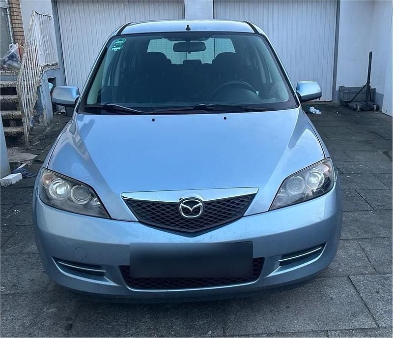 Gebraucht Mazda 2 80 PS (58 kW) 2007 Blau Kleinwagen