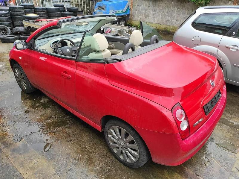 Gebraucht Nissan Micra Visia 88 PS (64 kW) 2008 Red (s) Cabrio
